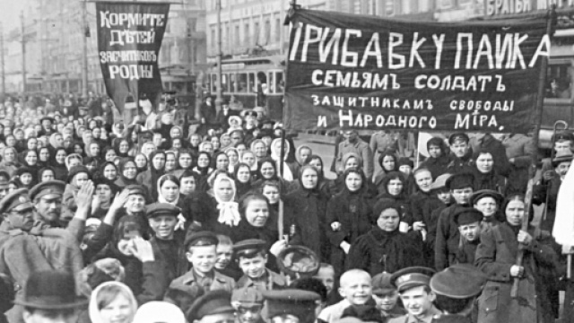 Manifestazione delle donne russe dell'8 marzo 1917