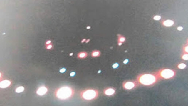 Immagine del presunto UFO fotografato John