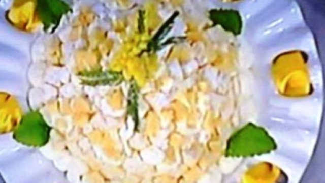 Ricetta zuccotto mimosa di Anna Moroni