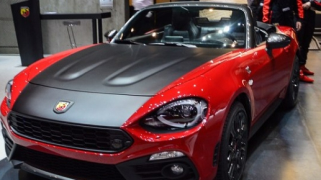 Fiat 124 Spider Abarth a Ginevra