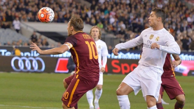 Real-Roma, le formazioni ufficiali.