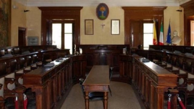 Aula consiliare del Comune di Castelvetrano