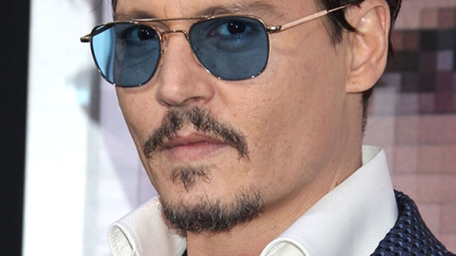 Jonny Depp ad un evento mondano
