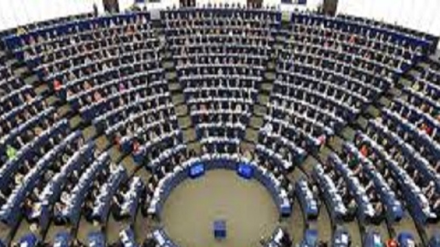 Parlamento europeo con sede a Bruxelles