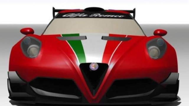Alfa Romeo 4c C.i.v.m. Render da Acisportitalia