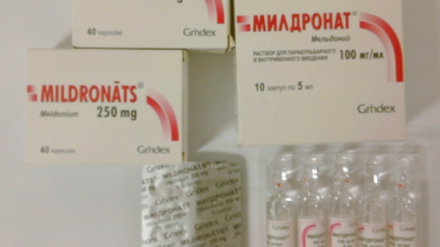 Confezioni di Meldonium, il farmaco entrato nella lista doping che sta facendo scalpore