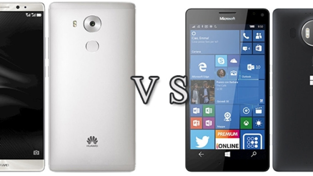 Huawei Mate 8 vs Microsoft Lumia 950 XL