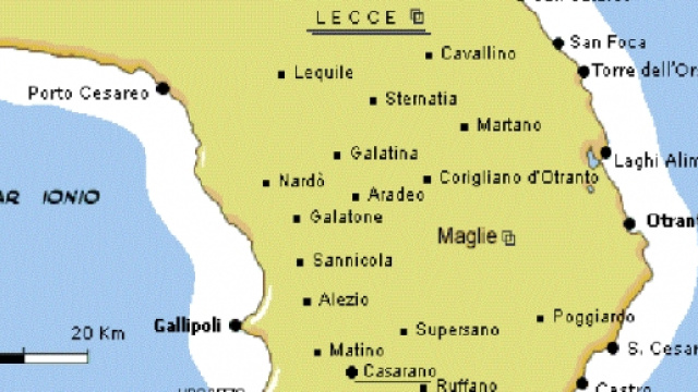 Novit&agrave; assoluta per il Salento e la Puglia intera.