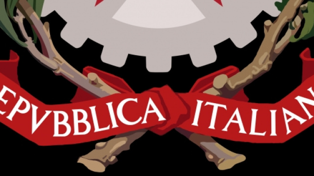 Emblema adottato dalla Repubblica Italiana nel 1948