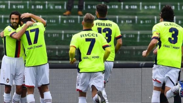 I calciatori dell'F.C. Crotone