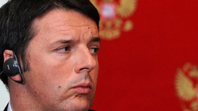 Il premier italiano Matteo Renzi