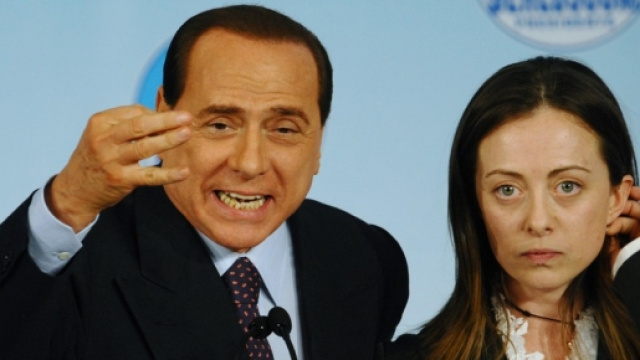 Berlusconi e Meloni ai tempi del PdL