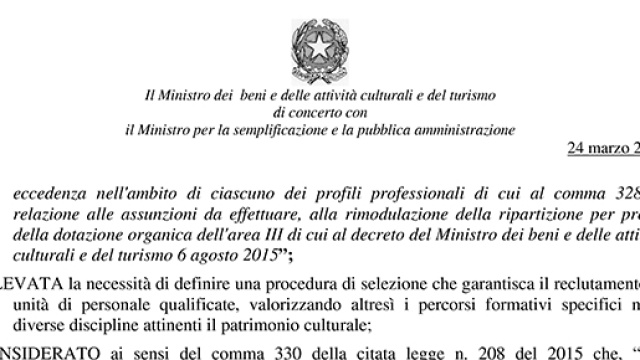 Concorso dei Beni Culturali 2016