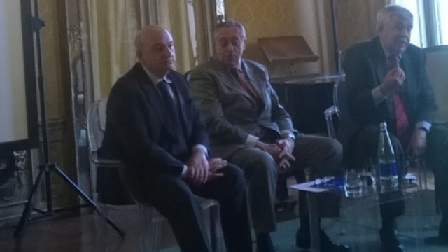 Giovvanandrea Anfora e Salvatore Torrisi. Fra i 2 Alberto Fumi