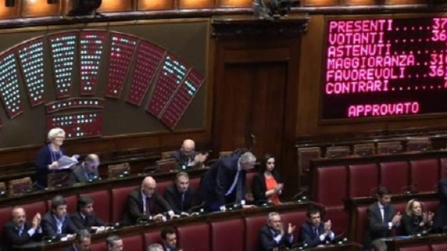 L'esito della votazione alla Camera del ddl Boschi