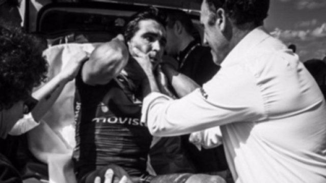 L'infortunio a Francisco Ventoso