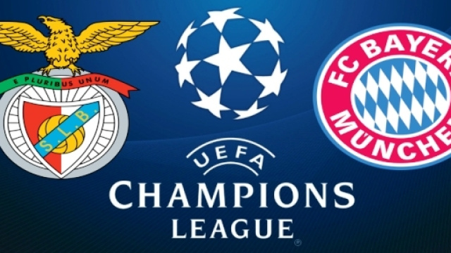 LIVE Benfica - Bayern mercoled&igrave; 13/4 alle 20:45
