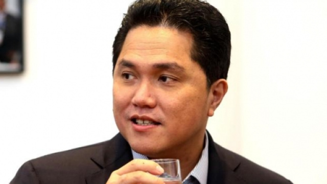 Erick Thohir magante Indonesiano Presidente dell'inter