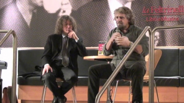 I fondatori del M5S, Casaleggio e Grillo