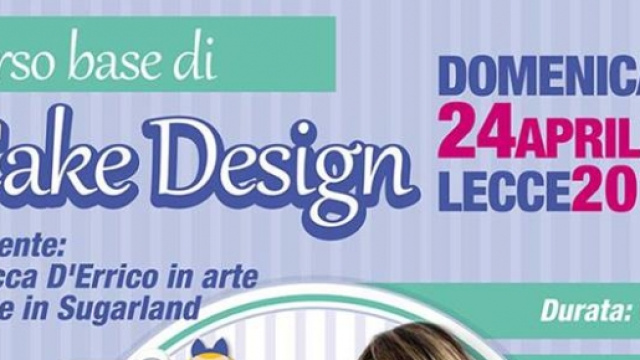 Il corso di cake design promosso da SweetSalento Academy