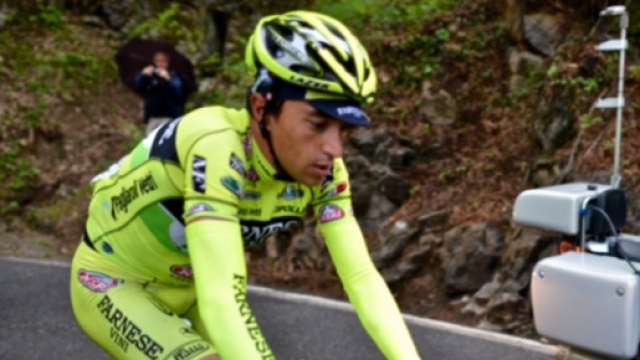 Matteo Rabottini al Giro d'Italia