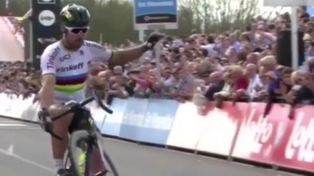 Peter Sagan, la vittoria al Giro delle Fiandre