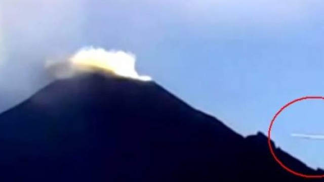 Ufo: mistero sopra il vulcano Popocatepelt