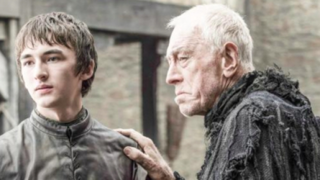 Isaac Hempstead-Wright e Max von Sydow