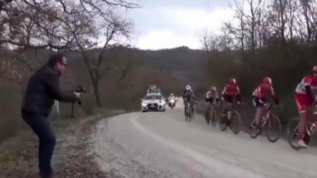 Alla ricerca dei motorini con la telecamera termica