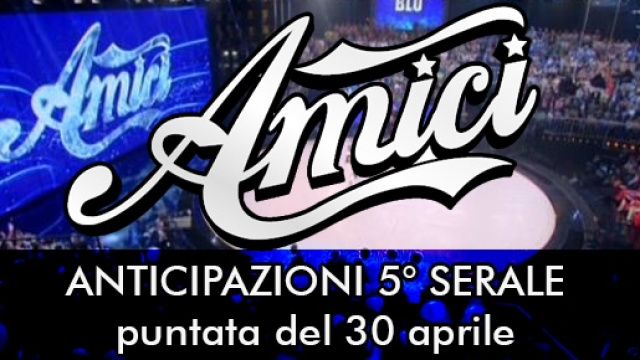 Anticipazioni quinta puntata del serale di Amici 15