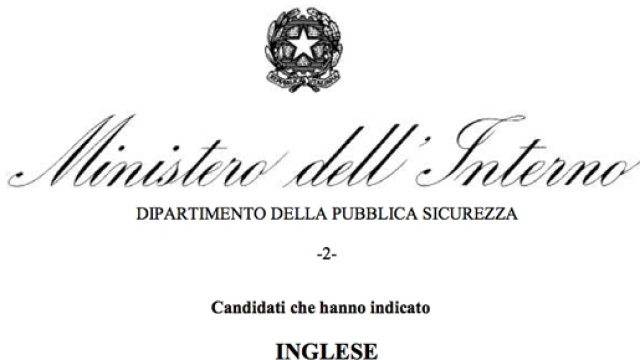 Concorso Polizia di Stato per allievi agenti