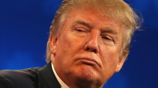 Il candidato repubblicano Trump