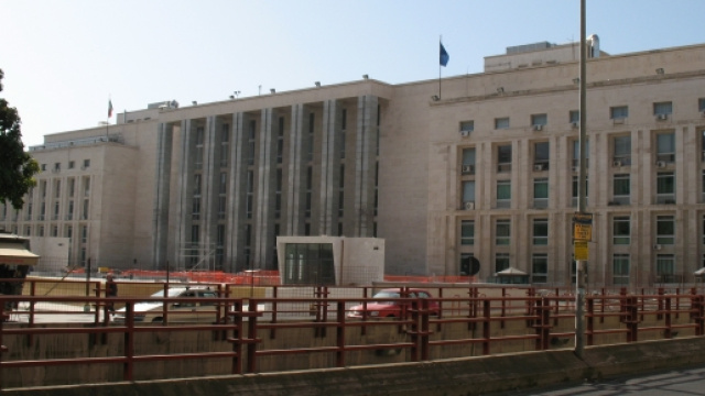 La sede del Tribunale e della Procura a Palermo