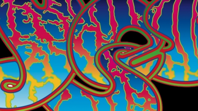 Lo storico logo degli Yes, disegnato da Roger Dean