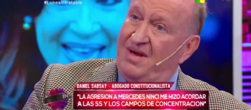 Daniel Sabsay durante la entrevista en Intratables