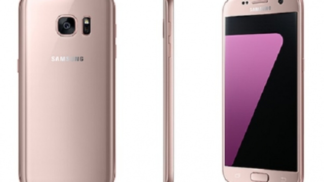 Il Samsung Galaxy s7 nella colorazione oro rosa