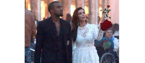 Flickr photo. Kim and Kanye think different