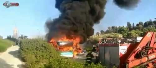 Screenshot: Israel Channel 1 News broadcast