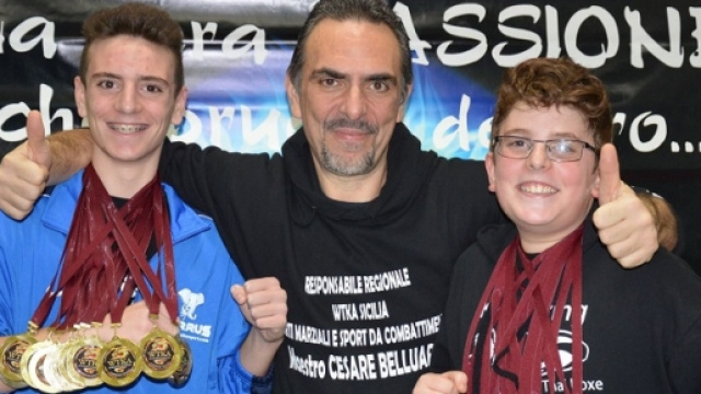 Cesare Belluardo, coach della Nazionale Italiana WTKA di arti marziali