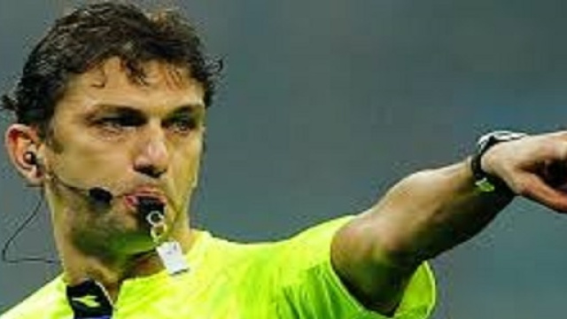 L'arbitro Paolo Tagliavento direttore di gara del match di stasera