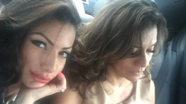 A sinistra Tina Ciaco, alias Priscilla Salerno.