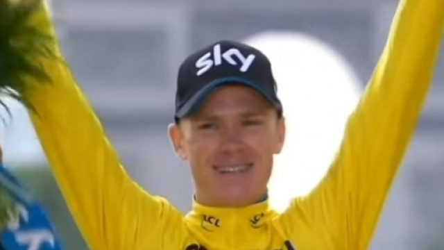 Chris Froome, una delle stelle del Romandia