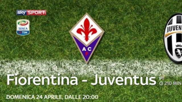 Fiorentina-Juventus, info Streaming e Diretta Tv: Stasera ore 20:45 Stadio Franchi