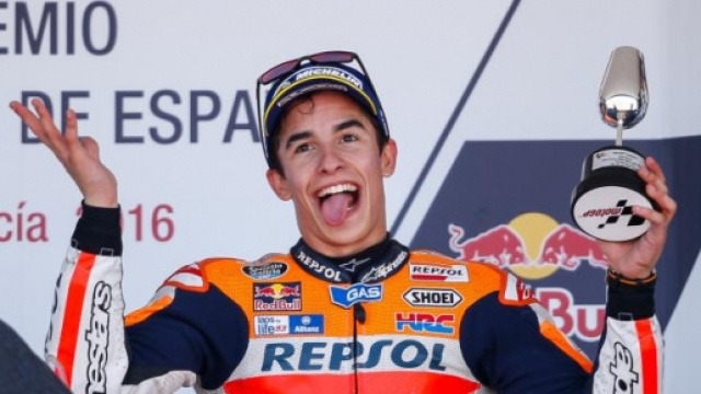 Marc Marquez si accontenta del terzo posto nel gran premio di Jerez.