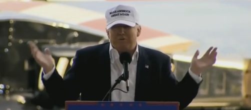 Donald Trump rally, via YouTube