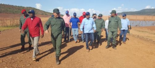 Vicepresidente venezolano inspeccion&oacute; represa de El Guri