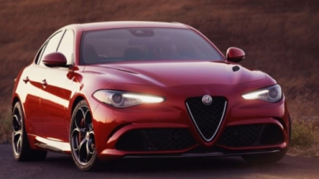 L'Alfa Romeo Giulia in un nuovo scatto.