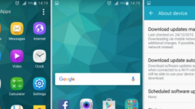 Nuovo aggiornamento per Samsung Galaxy S5