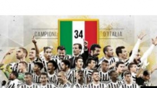 Nuovo scudetto, il 5^ consecutivo della Juventus.