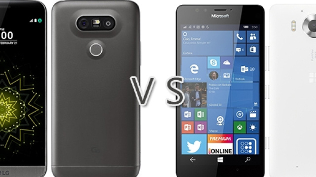 Confronto: LG G5 vs Microsoft Lumia 950